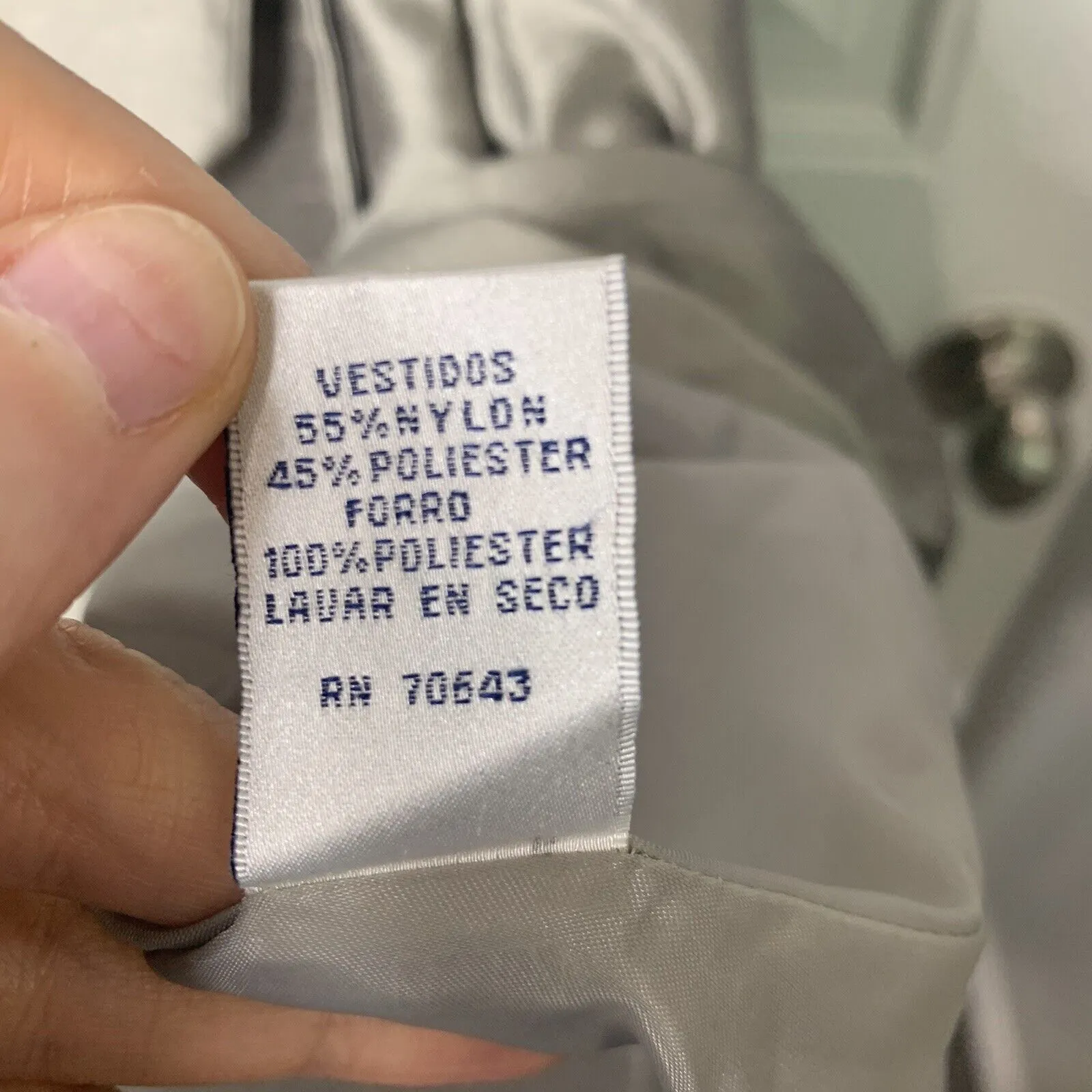 Jessica Howard Size 6 P 6P Dress Silver Metallic Faux Wrap Belted Holiday Womens - Image 8