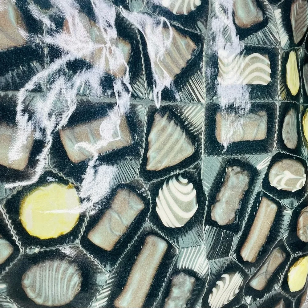 Rare Kate spade bon shopper daycation chocolate bonbon candy tote bag purse - Image 14