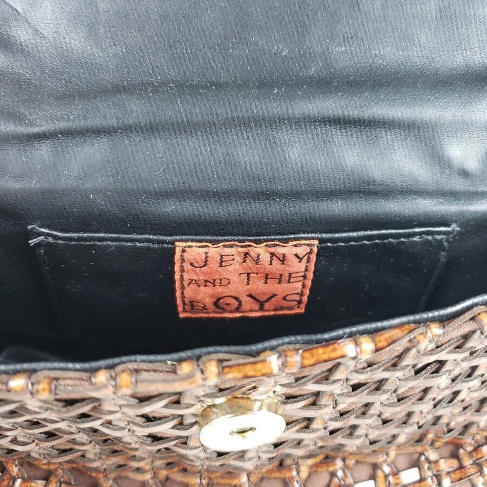 Jenny & The Boys Brown Woven Fold - Image 9