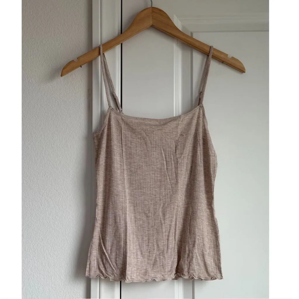 Negative Underwear Whipped Cami in Sand, Size Small - Image 5