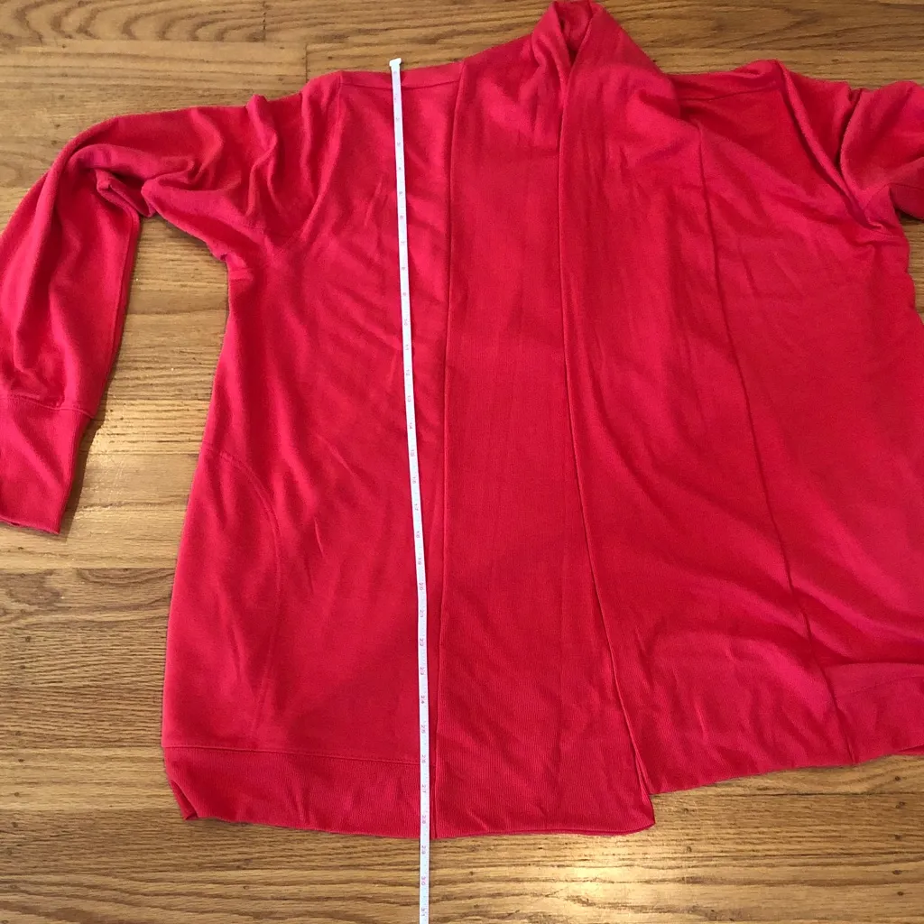 Tek Gear Red Open Front Cardigan - Image 6