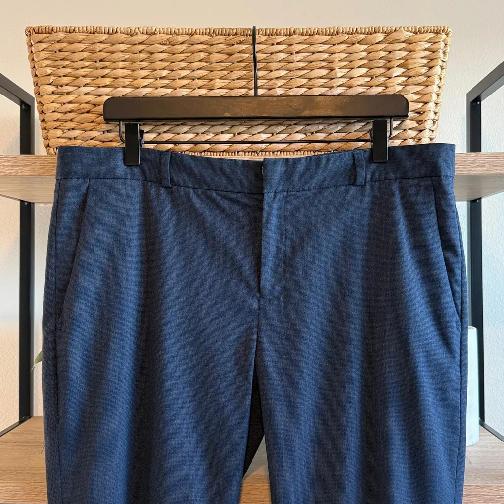 Banana Republic Hampton Ankle Mid-Rise Woven Career Dress Pant Trouser, 12 - Image 2