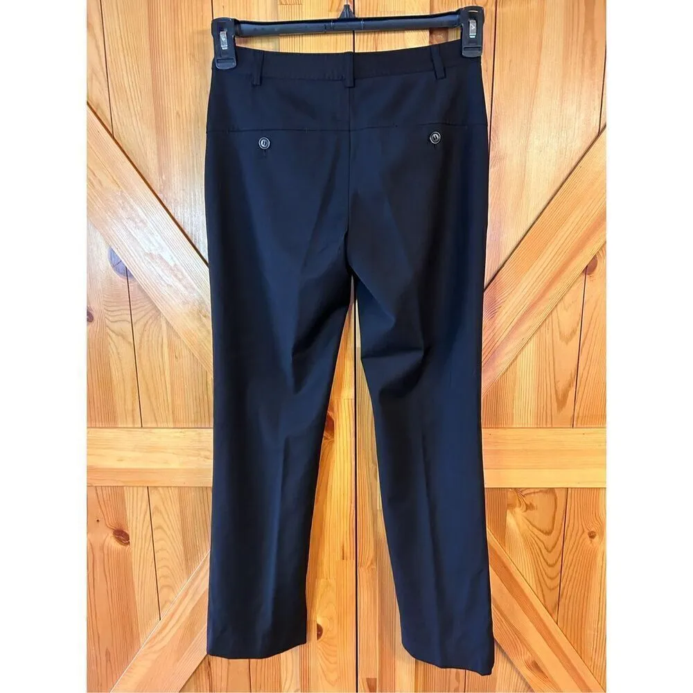 Max Studio  Pants Size 0 Black Stretch w/Back Pockets (4659) - Image 4