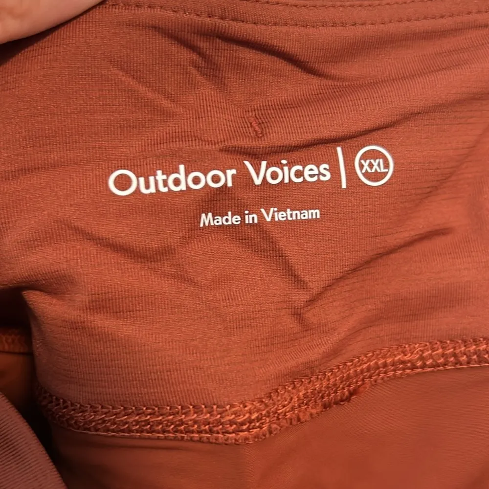 NWT Outdoor Voices Hudson 4" Shorts In Saddle - Image 5