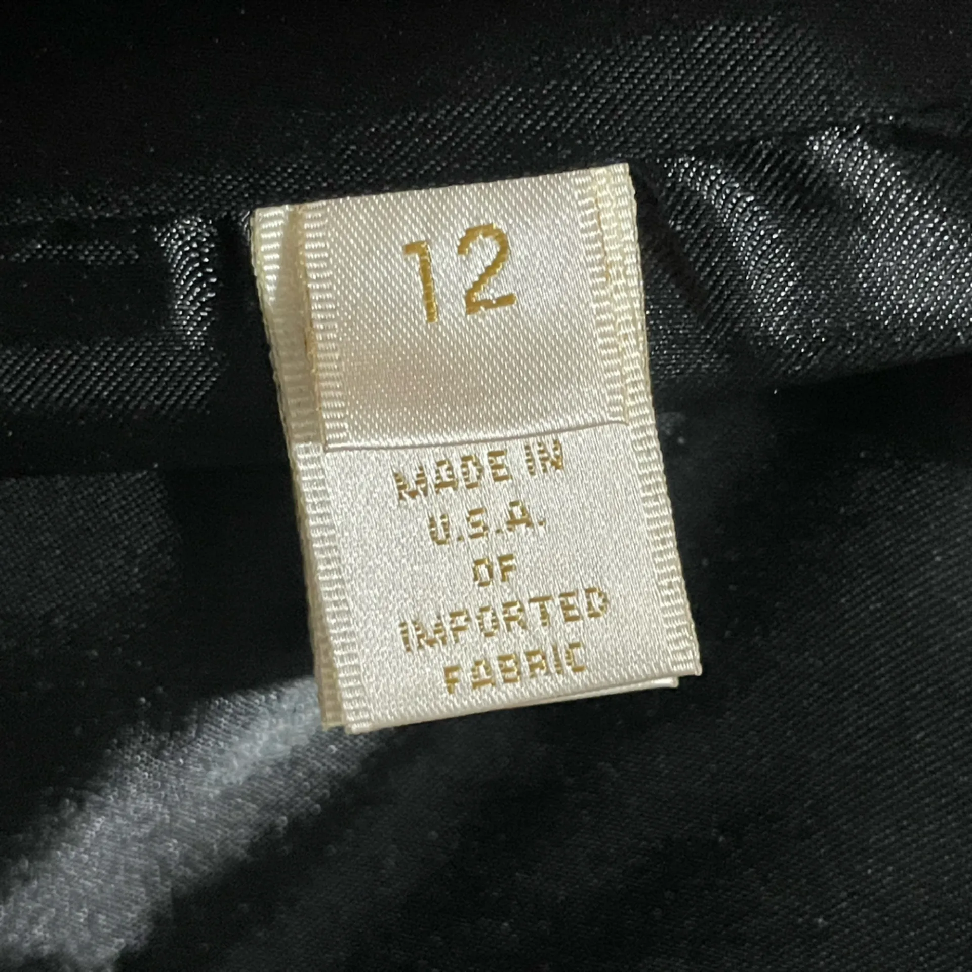 Fleurette Black Loro Piana Wool Stand Collar Coat Size 12 - Image 10