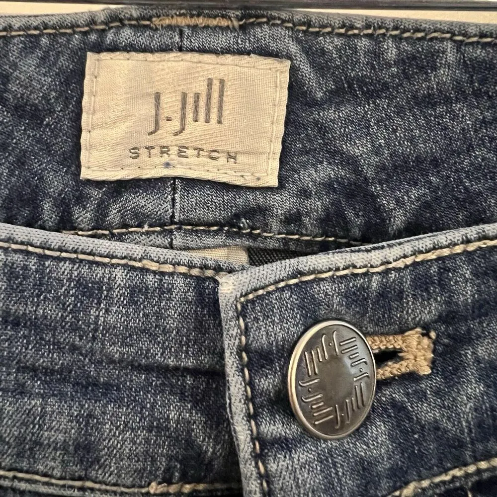 J. Jill  Women’s Jeans Pants Sz 16 Boot Cut Wide Leg Vintage Y2K - Image 3