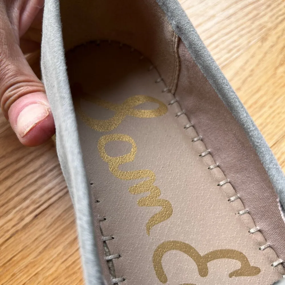 Sam Edelman Women Catherine Woven Seafoam Sage Green Platform Slip-on Espadrille - Image 9