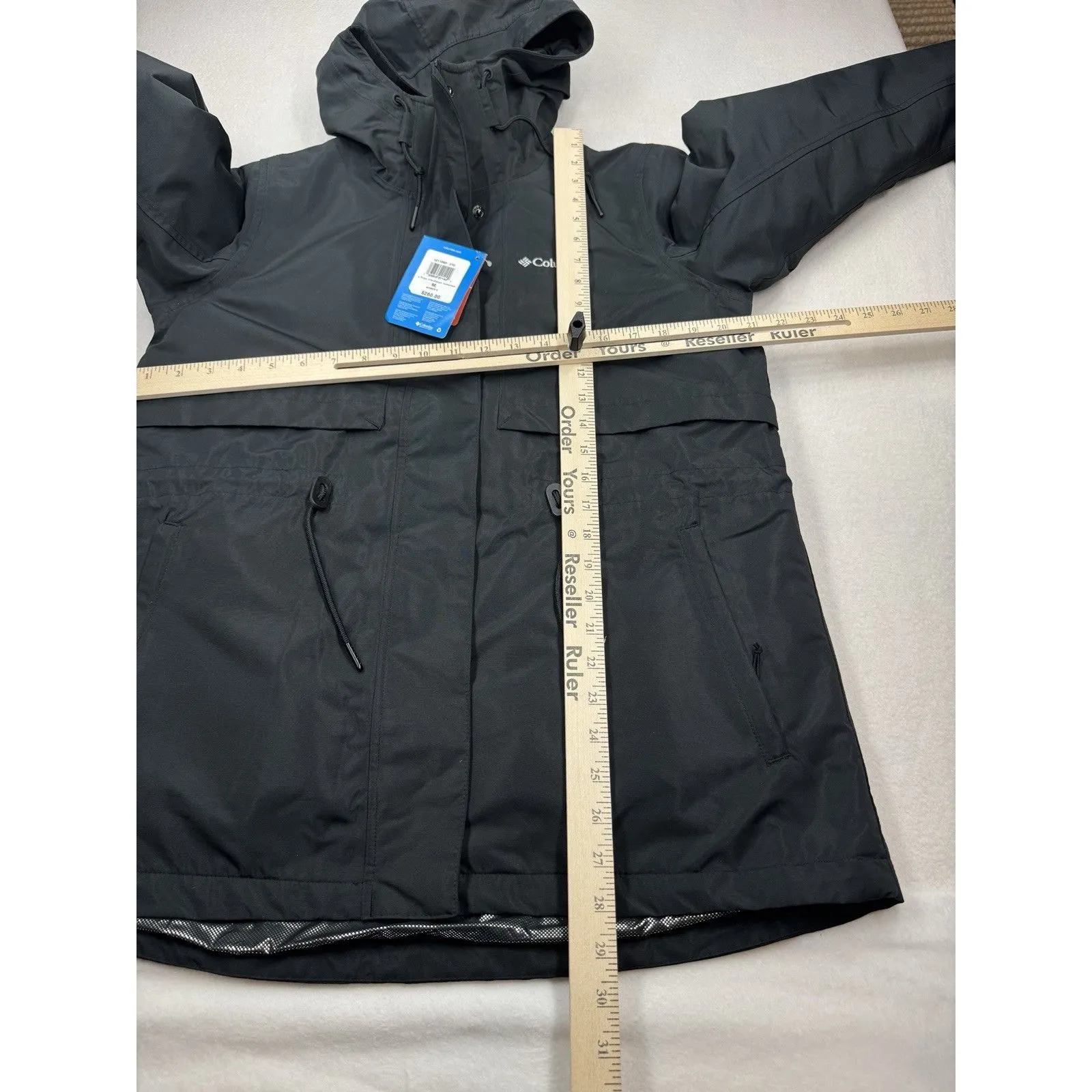 Columbia Women’s Drop Ridge Interchange 3-in-1 Jacket Black Medium NWT $260 MSRP - Image 7