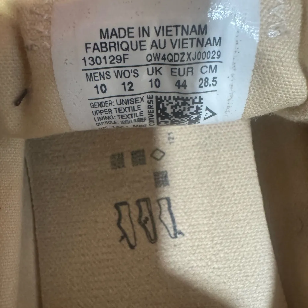 Converse All Star Yellow Sneakers - Image 12