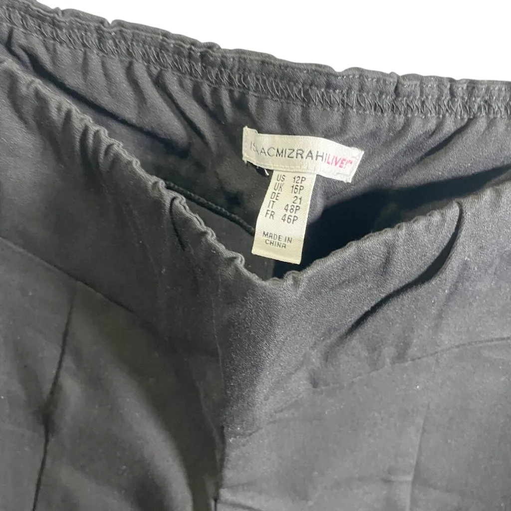 Isaac Mizrahi Live Womens Black Straight - Image 3