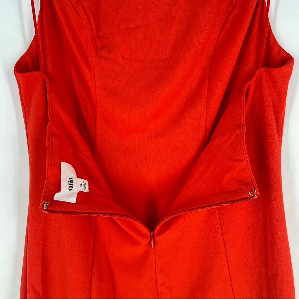 Olia Red Spaghetti Strap Mini Party Dress NWT Size XL - Image 6