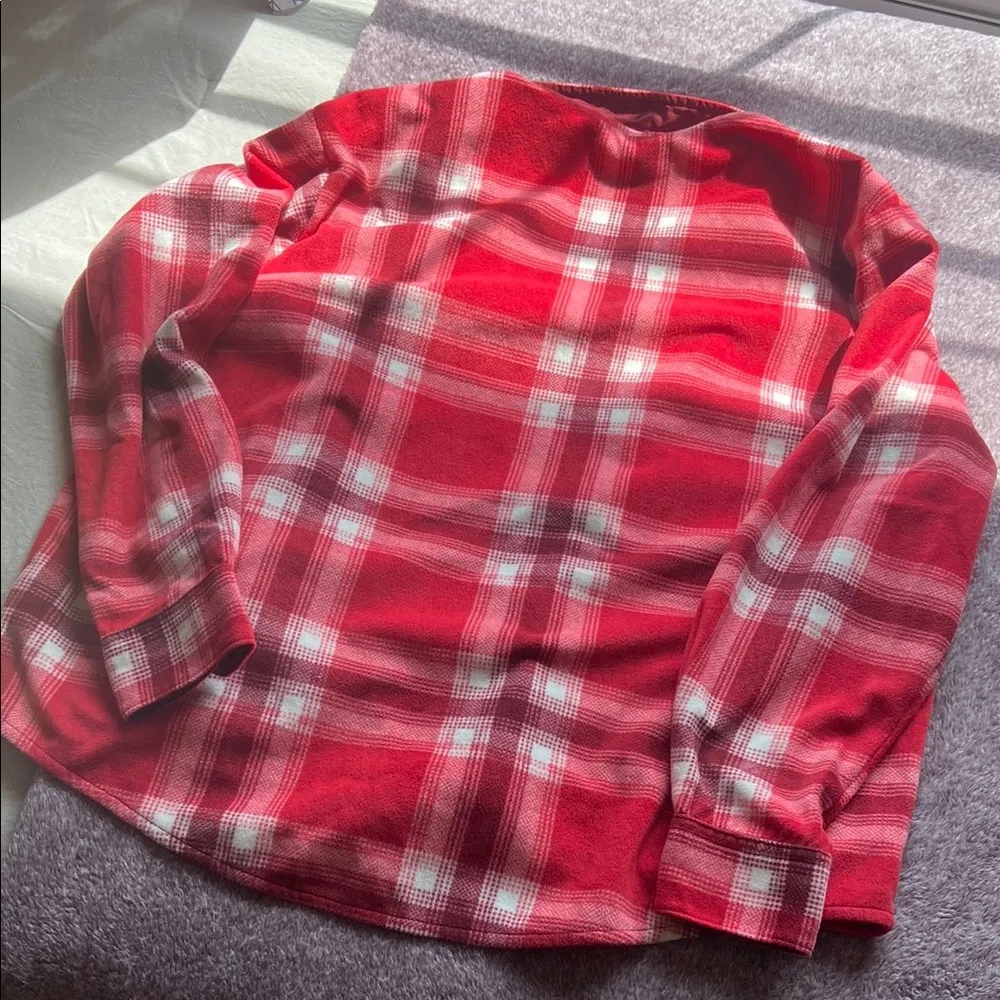 Lee’s Red Plaid Flannel - Image 3