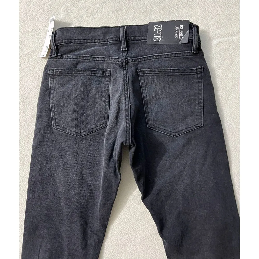 Urban Outfitters BDG Skinny Stretch Mid Rise Black Denim Jeans size 30‎ NWT - Image 4