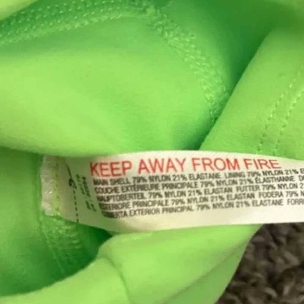 FP Movement Never Better Synergy Bra in Lime Glow Sz S EUC Green - Image 6