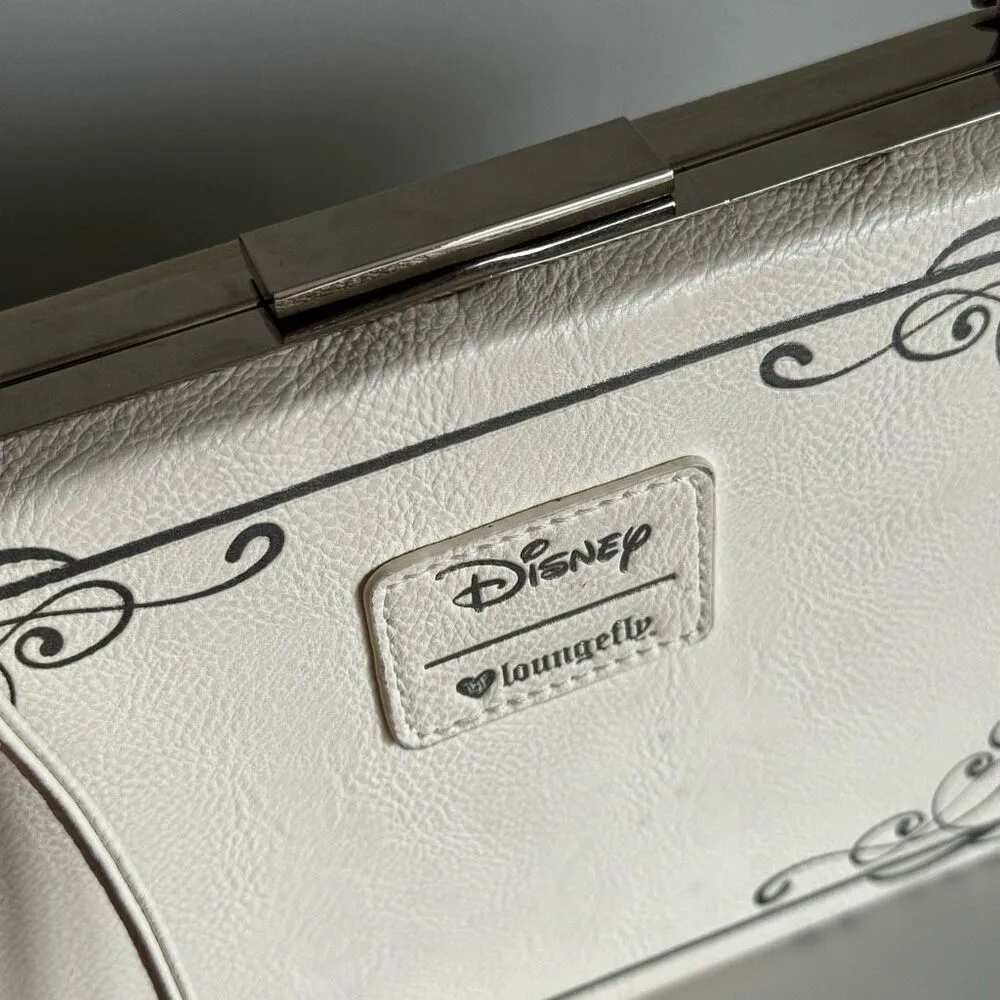 Lounge Fly  Disney Princess Fairytale Story Book Stained Glass Crossbody Clutch Pu - Image 7