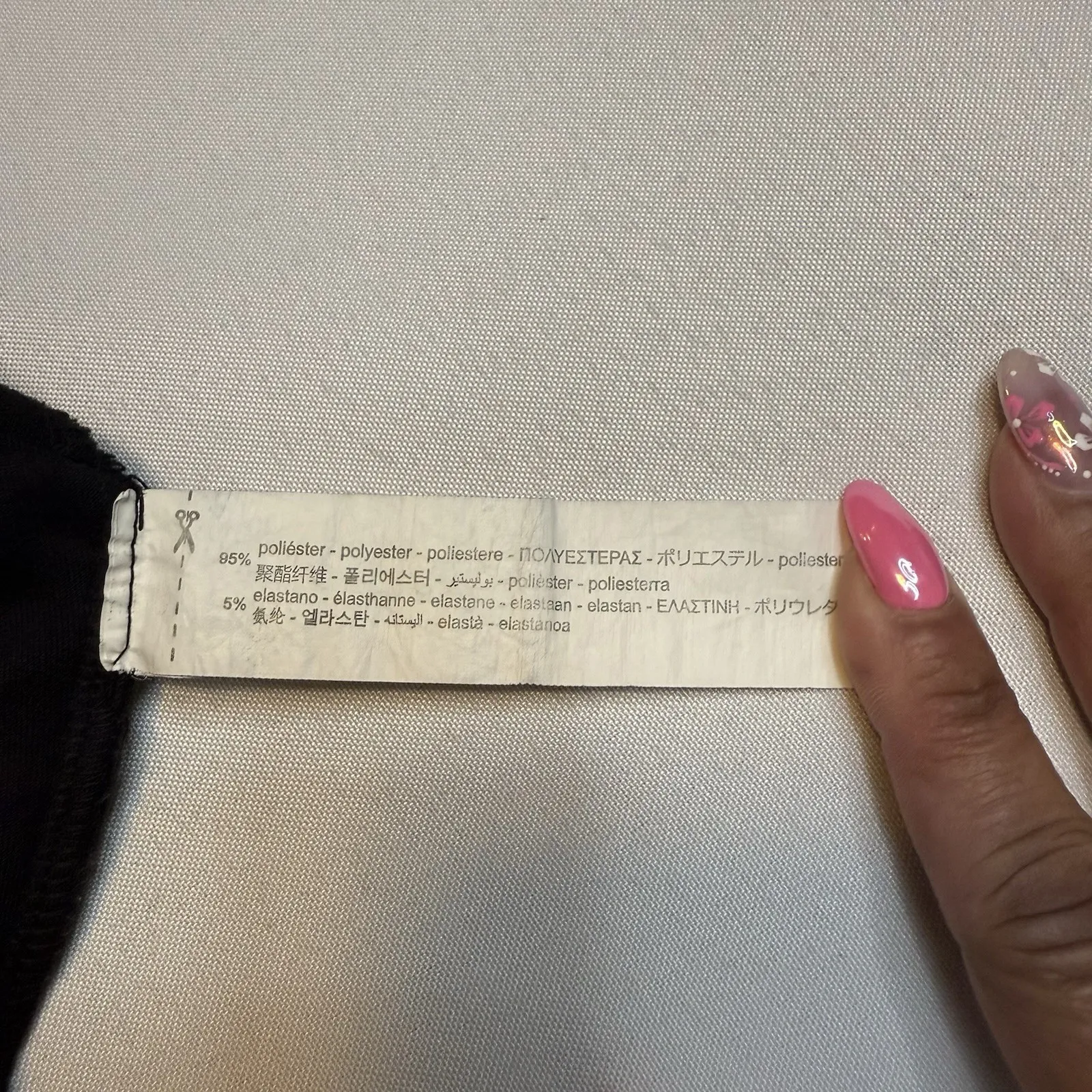 Zara Women's Black One Shoulder Ruched Asymmetrical Tank Cropped Trendy‎ Top # - Image 8