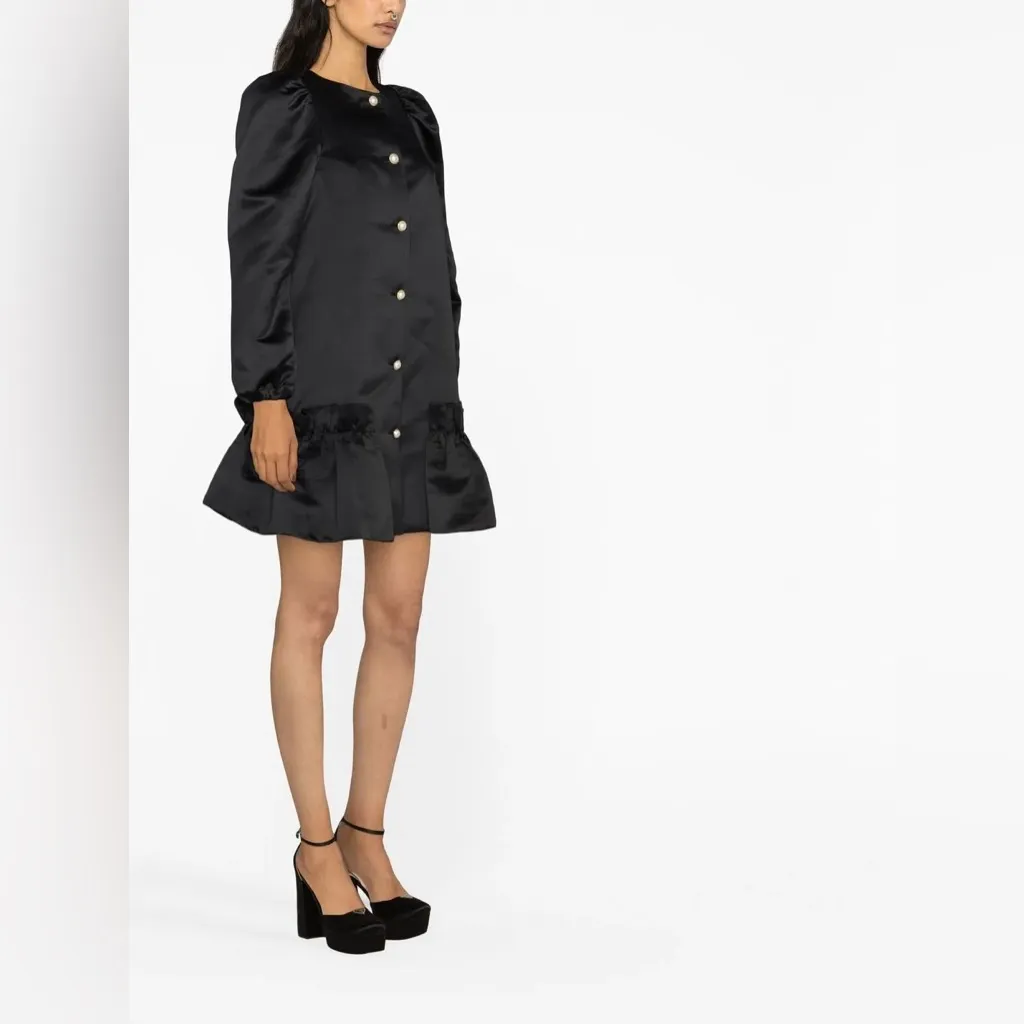 NWT Sleeper Mystery Puff Sleeve Mini Dress - Image 2