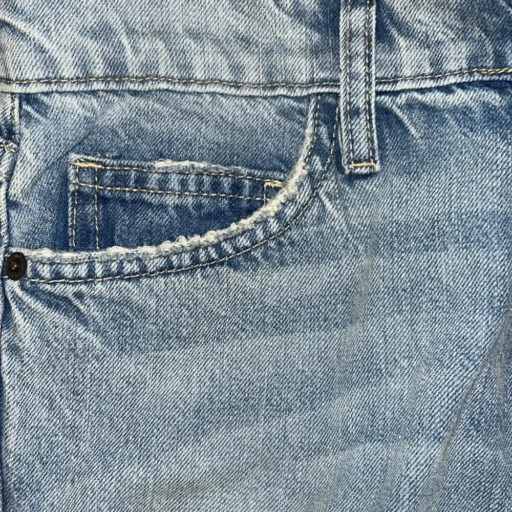 Current Elliott Vintage Distressed Patchwork Embroidered Denim Jeans Size 28 - Image 5