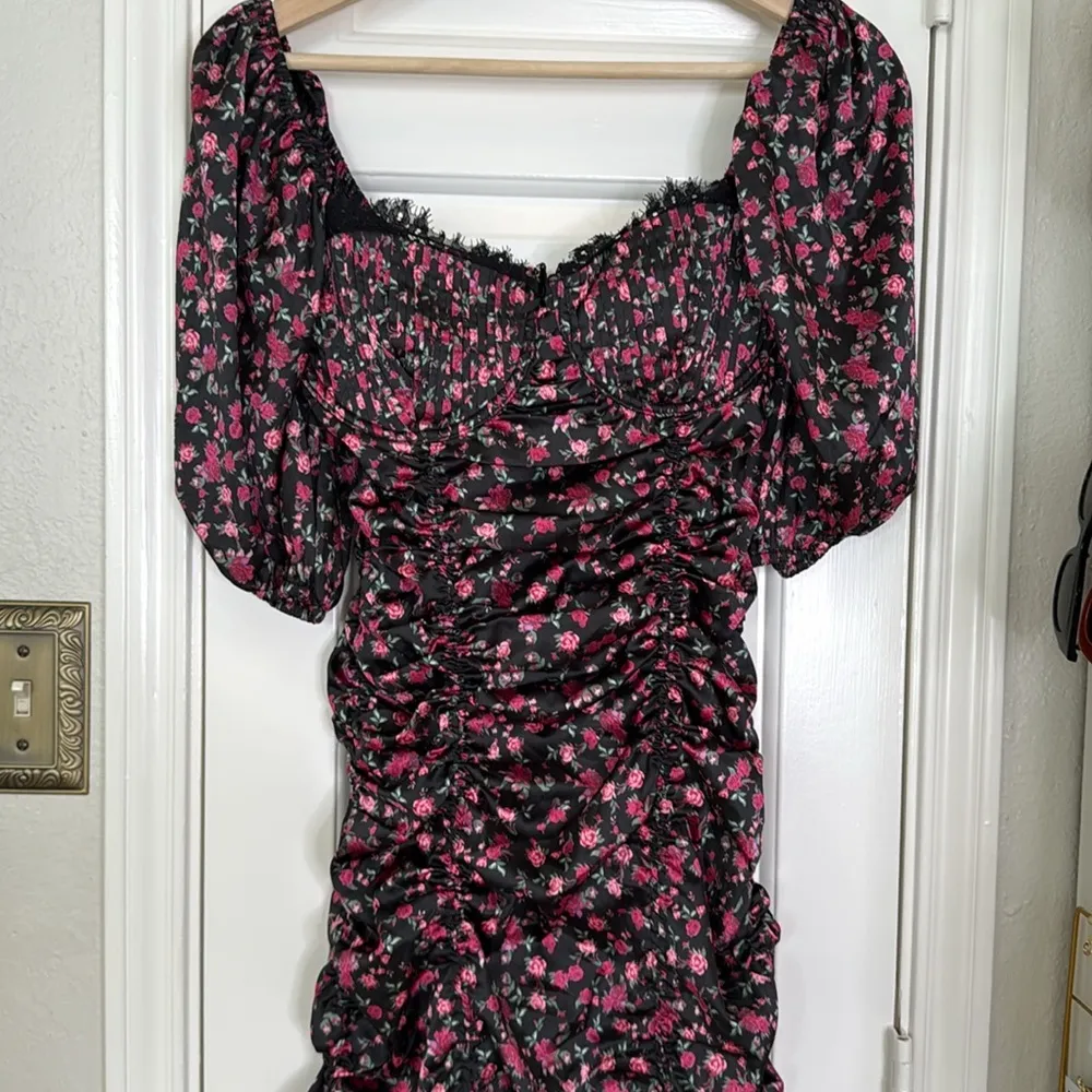 For Love & Lemons melrose floral corset mini dress - Image 4