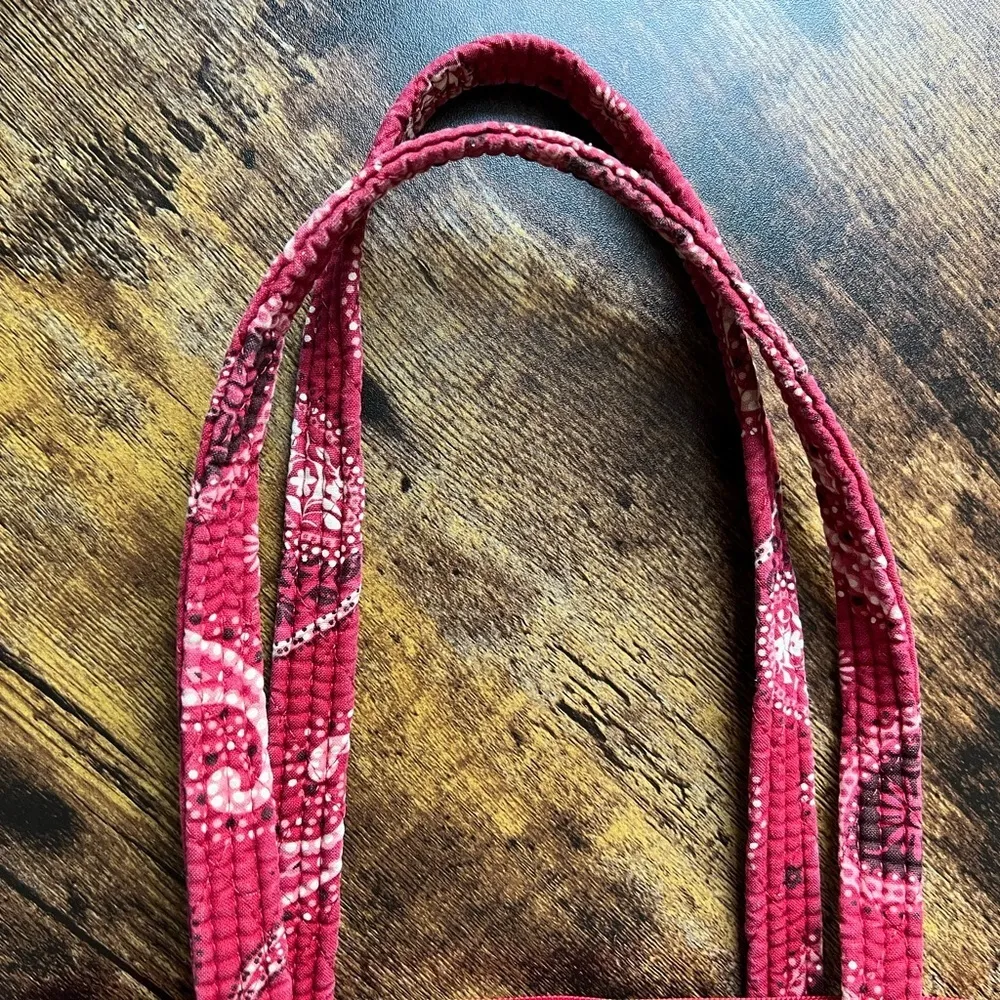 Vera Bradley Mesa Red medium shoulder tote bag - Image 3