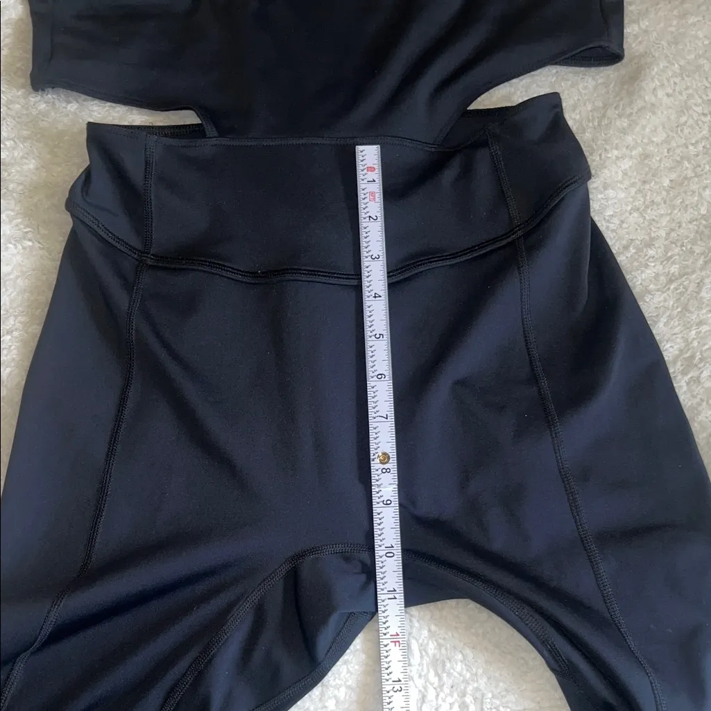 Free People Movement “Back It Up” Active Onesie Black Size M NWT - Image 4