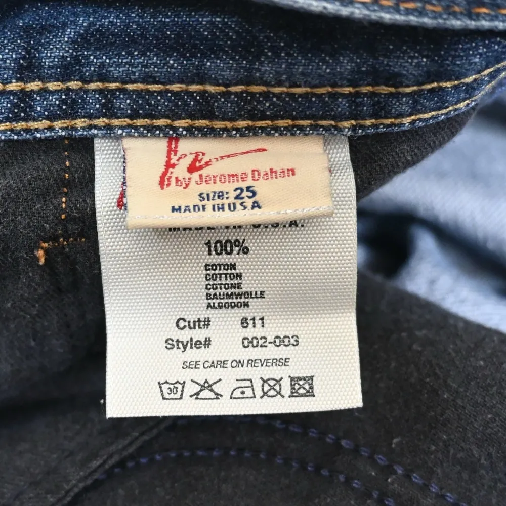 Womens 25 Ingrid #002 Low Waist Flair Jeans - Image 10