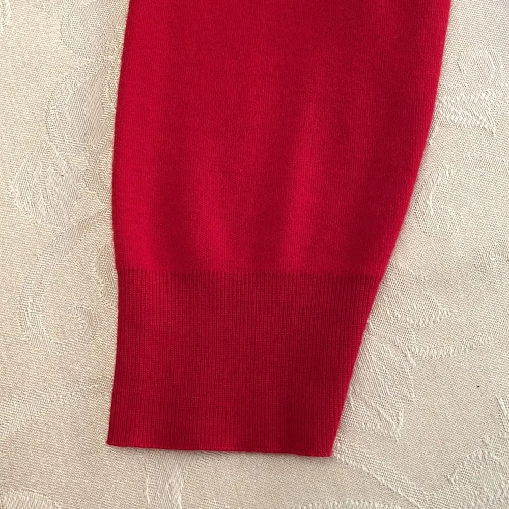 Sport Red Cotton Sheath Dress size M - Image 9