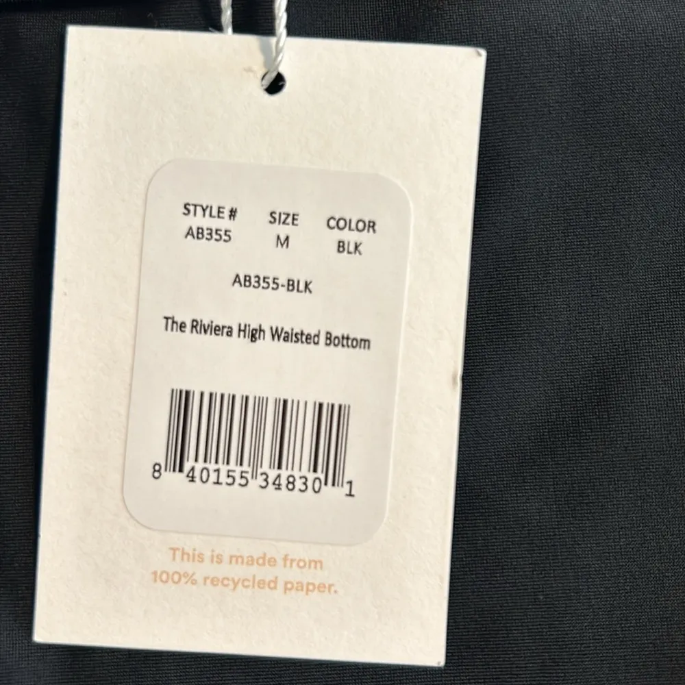 NWT Andie Swim The Riviera High Waisted Bottom - Image 8