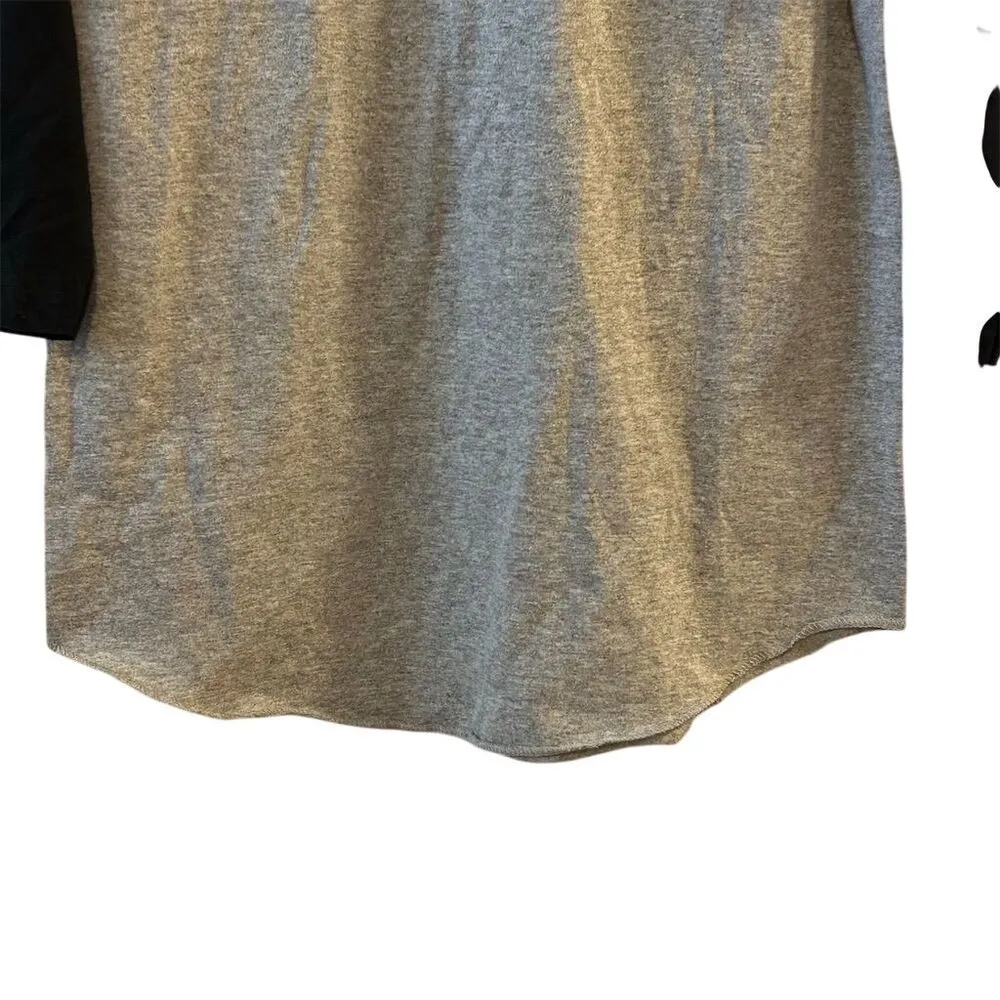 Washington Capitals CCM NHL Gray Raglan Long Sleeve T - Image 2