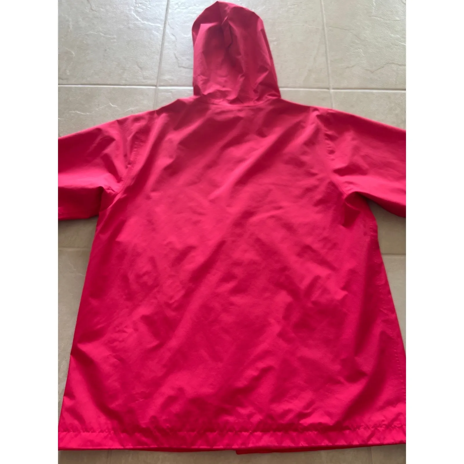 Lands End Jacket Womens Size Large Pink Goretex Rain Jacket Lined Outdoor Hiking - Image 5