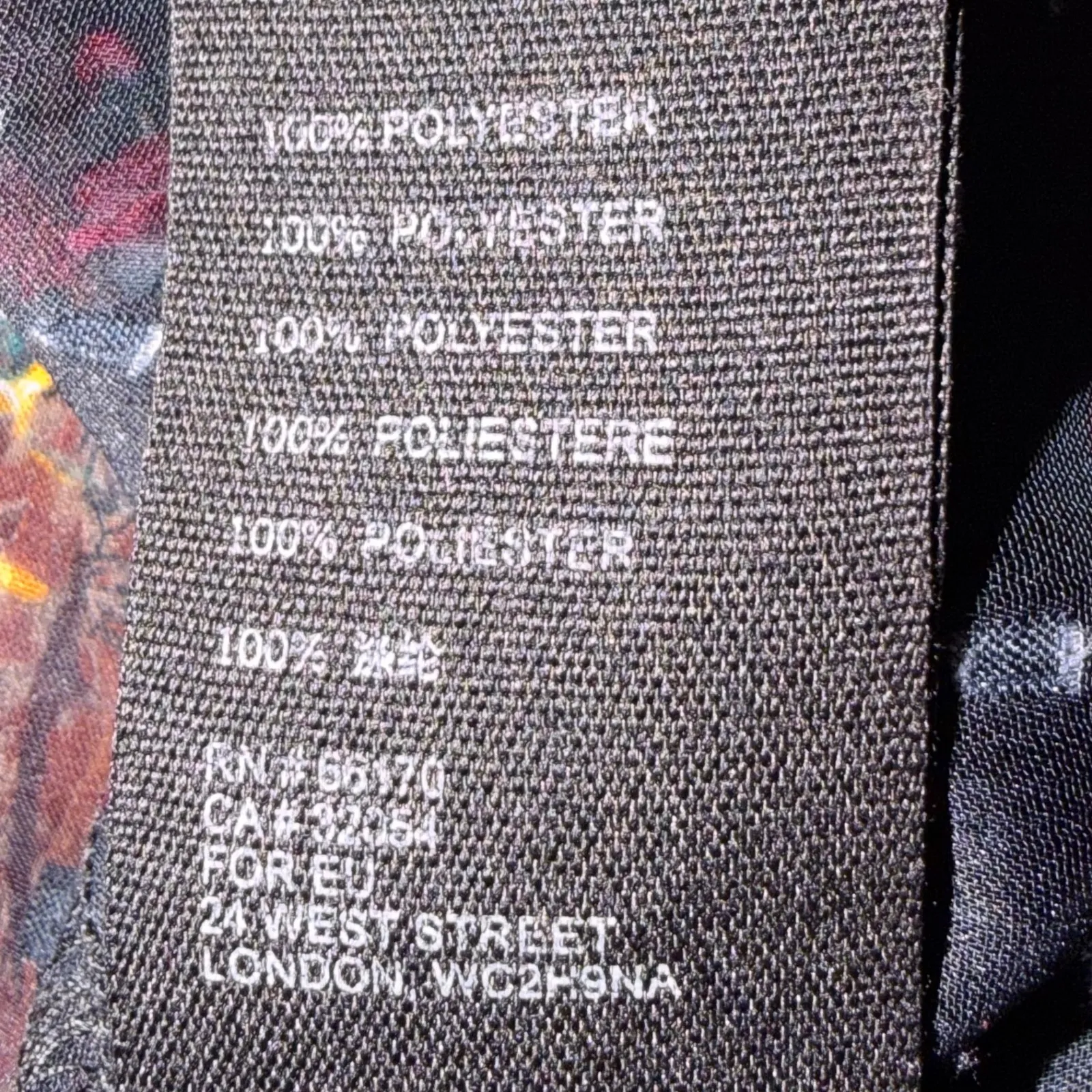 Free People Flowers In December Blouse Women's XS Black Boho Hippie Coquette Y2K - Image 12