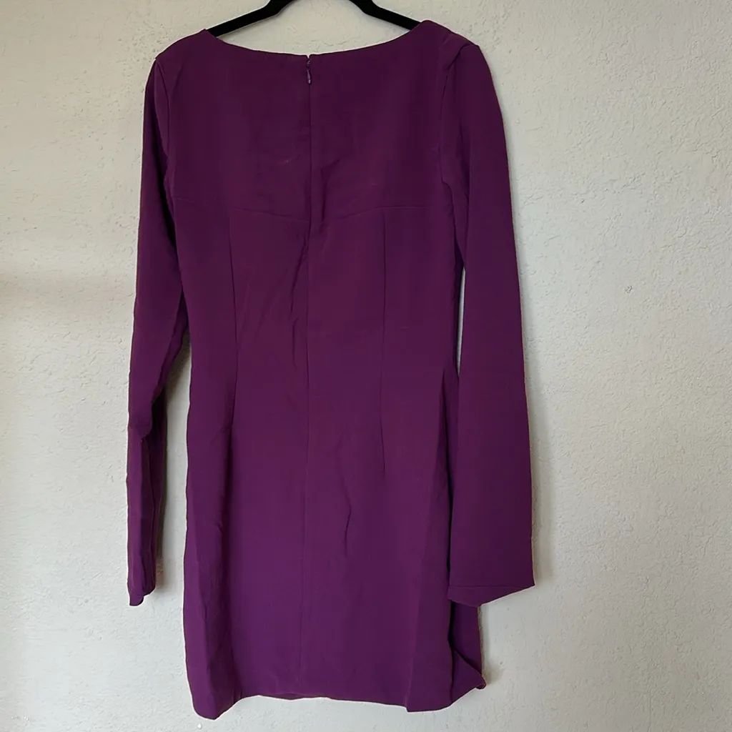 HOUSE OF CB‎ 'Marcella' Merlot Plunge Corset Dress NWOT Size S - Image 12