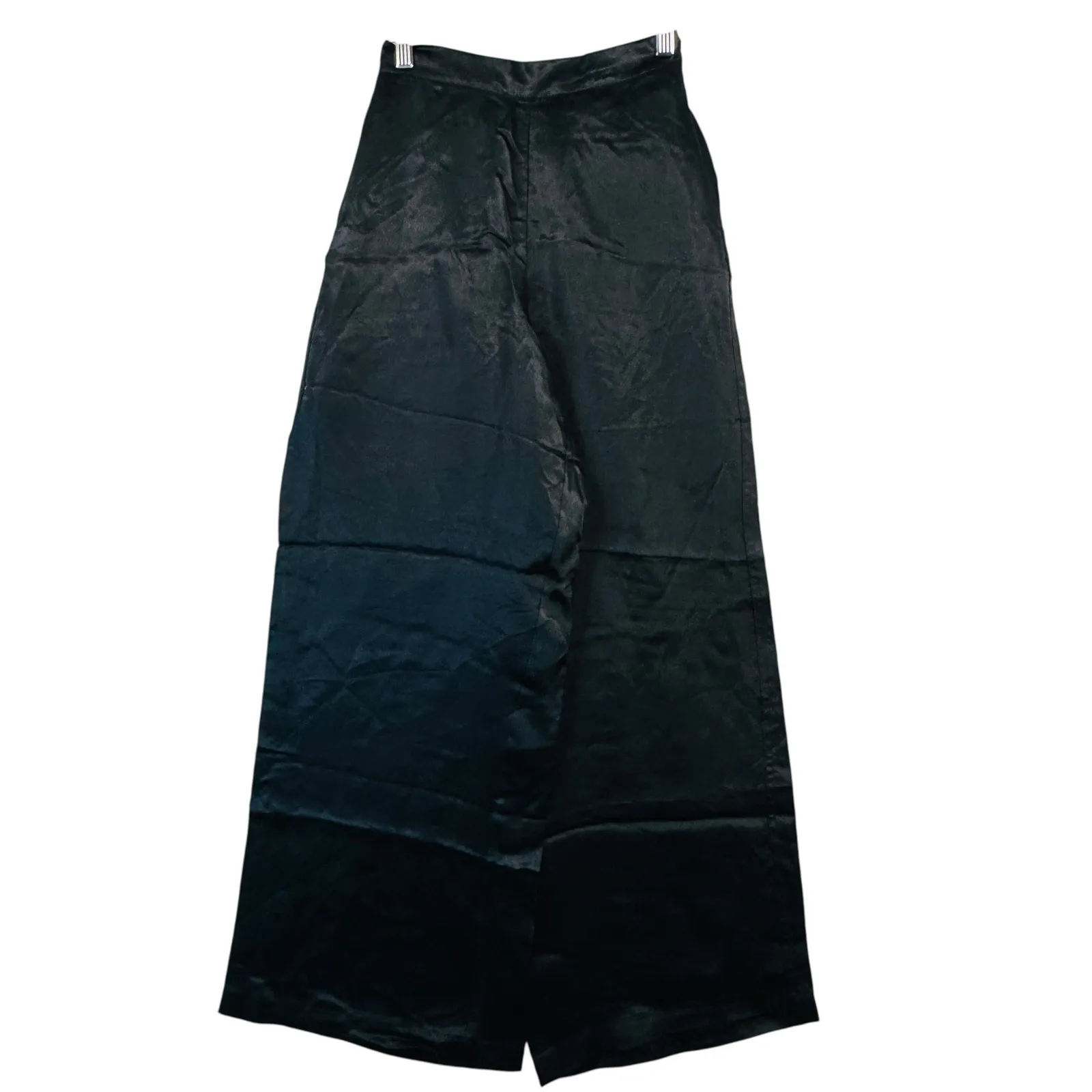 Athleta Calm Cool Wide Leg Pants XXS Black Lounge Relaxed‎ Fit Flowy Comfy Cupro - Image 2