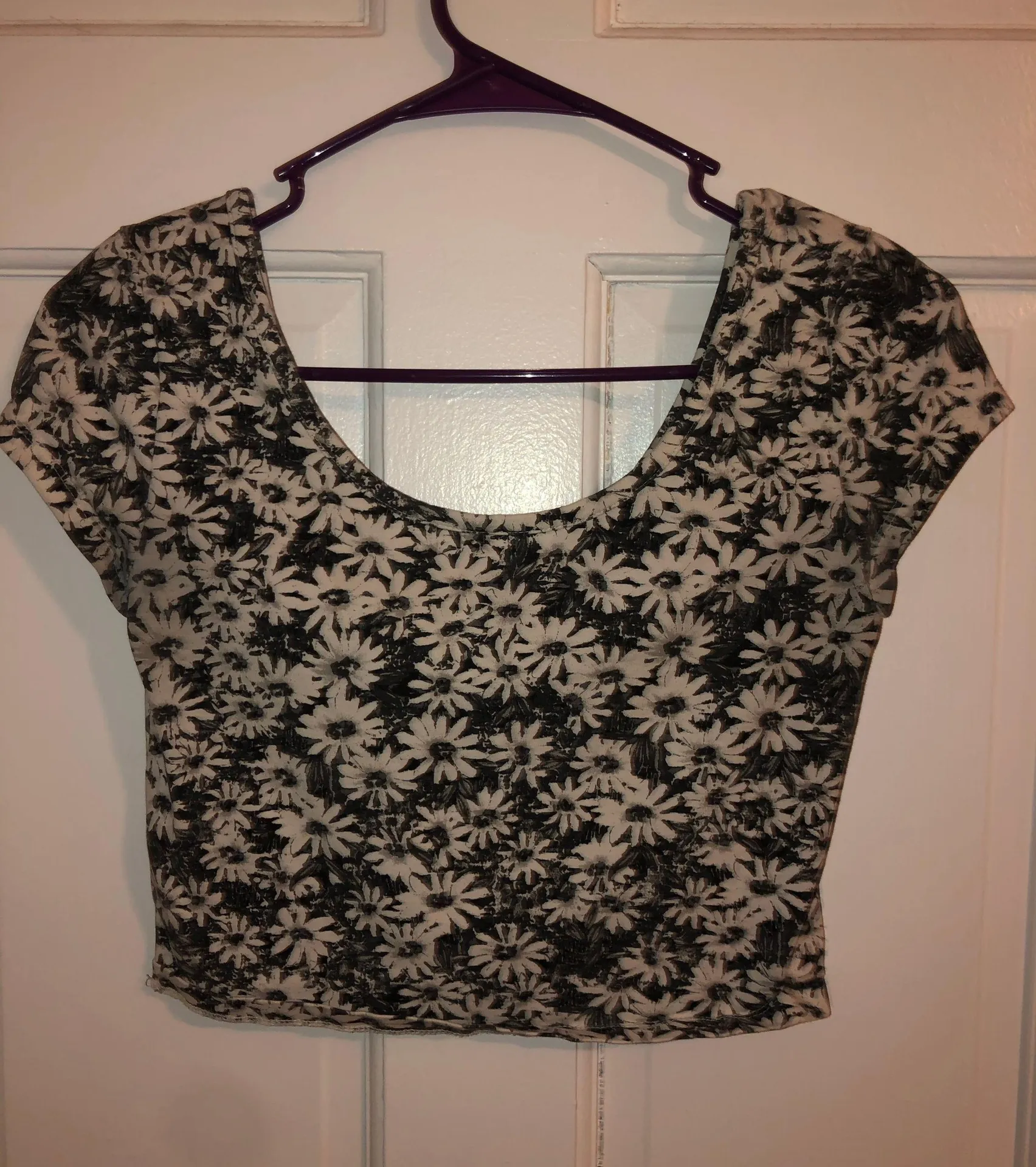 Floral Cropped Top - Image 2