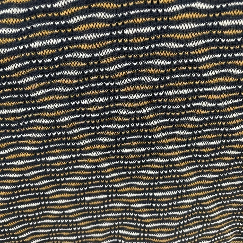 NWOT Free People Orange, White & Blue Cropped Tee - Image 3