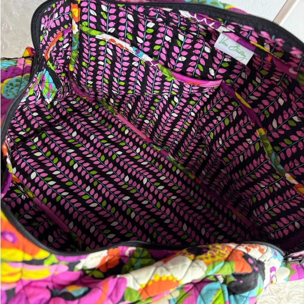 Vera Bradley Large Weekend Va Va Bloom Tote Shoulder Bag - Image 6
