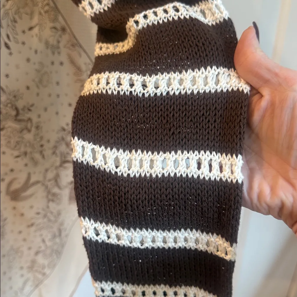 SAVERIO PALATELLA wrap/open front cardigan Brown Size undefined - Image 3