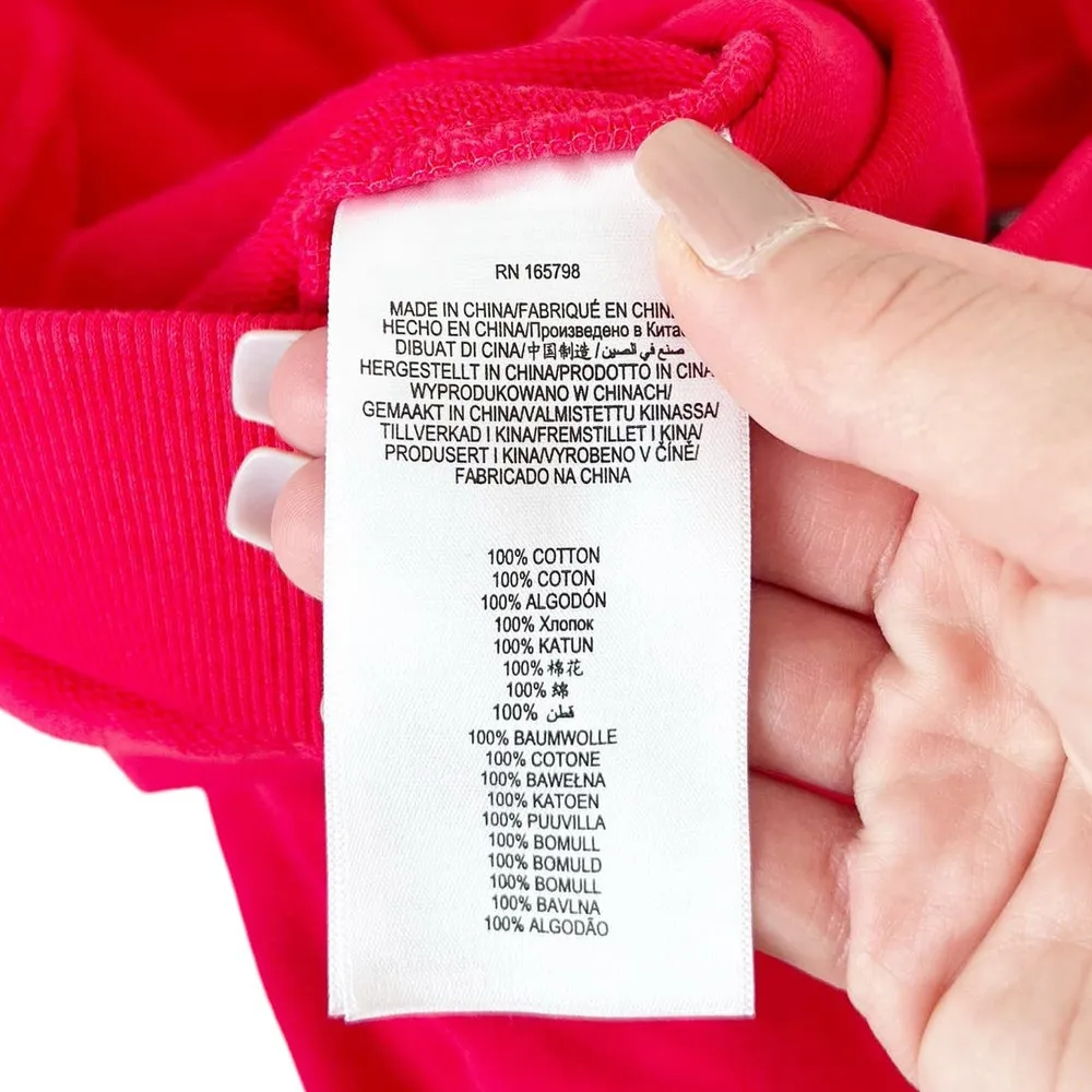 Herve Leger Red Joggers Sz M - Image 3