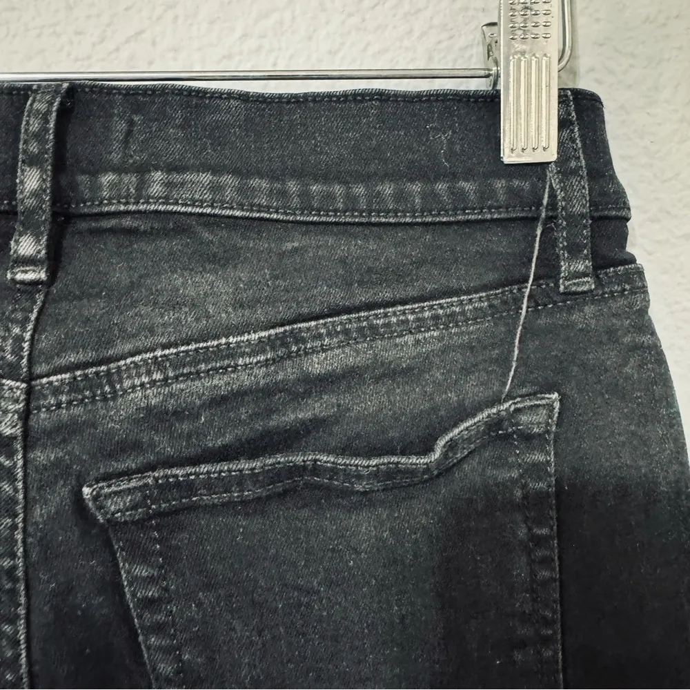 LOFT Women Black Skinny Casual Jeans Size 26 Five Pockets - Image 6