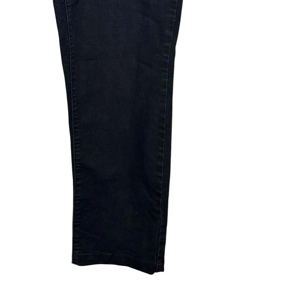 Levi's 505‎ Women's Jeans Straight Leg Cropped Boyfriend Mom Denim Black Sz. 32 - Image 2
