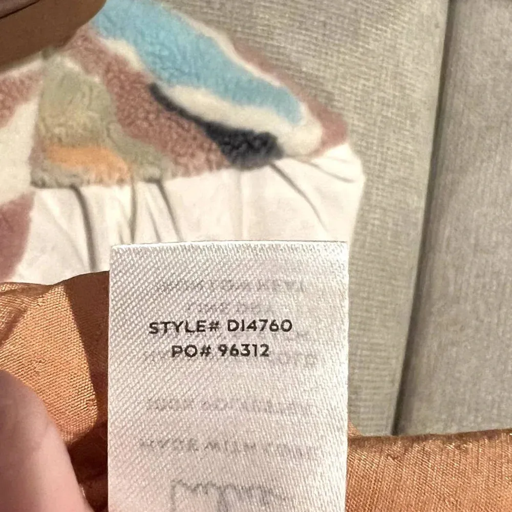 Lulus Present Moment Light Orange Bow‎ Front Tiered Maxi Dress Size Large - Image 11