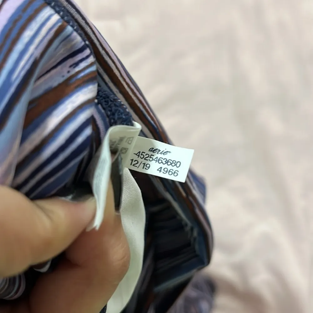 Aerie Stripes Move Mesh High Waisted Legging - Image 8