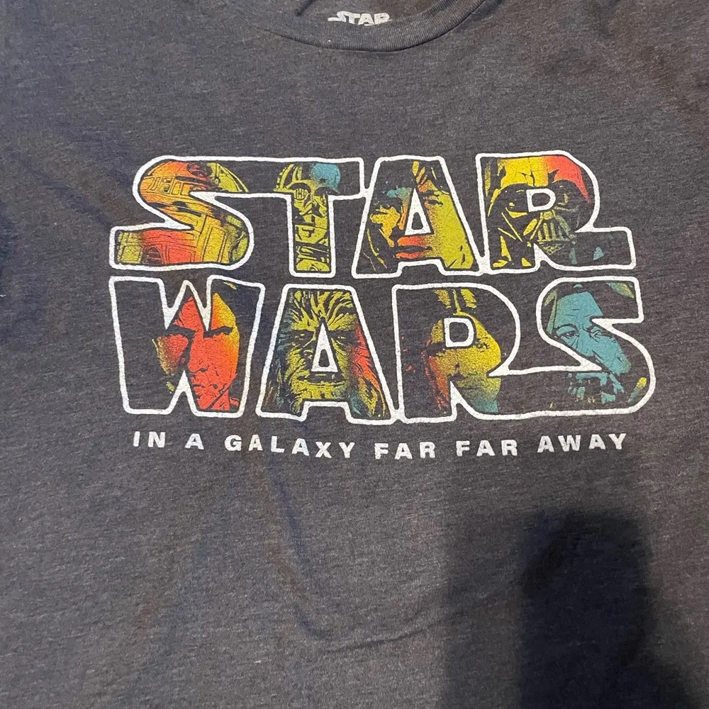 Star Wars  character spell out tshirt - Image 2