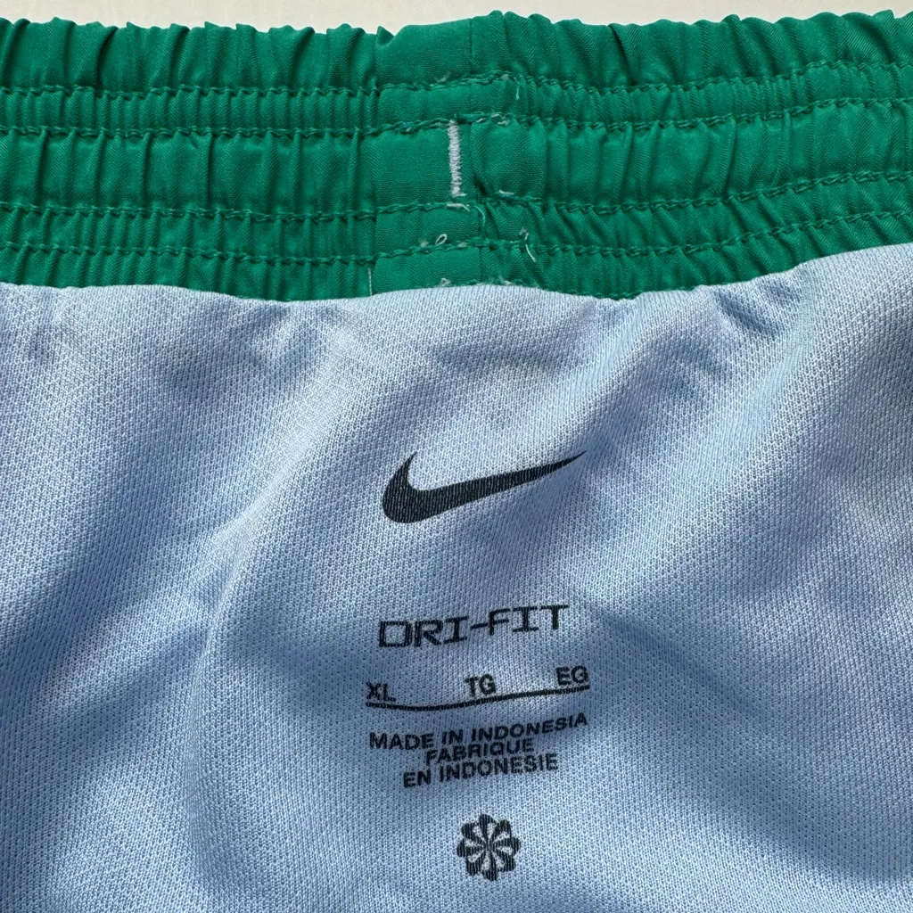 Nike Running Swoosh Run Dri-Fit 10K Heritage Logo Shorts Blue Size XL NWT - Image 13