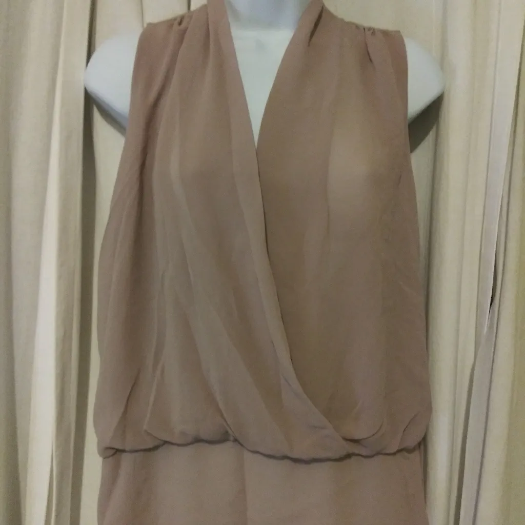 NWT Purple Beige Blouse - Image 5