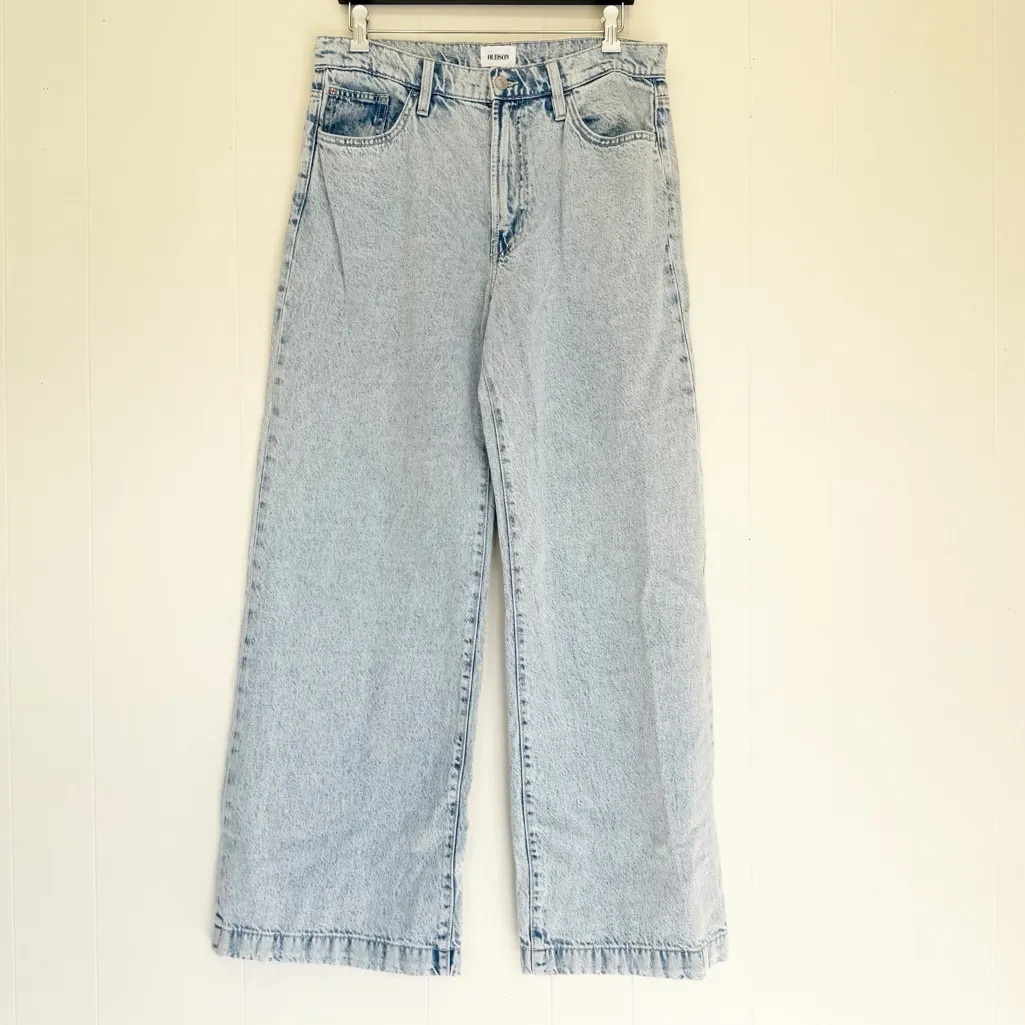 NWT HUDSON Jolene Wide Leg Jeans Brenda Size 28 - Image 3