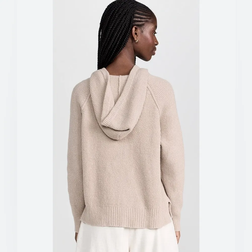James Perse Thermal Knit hooded sweater - Image 3