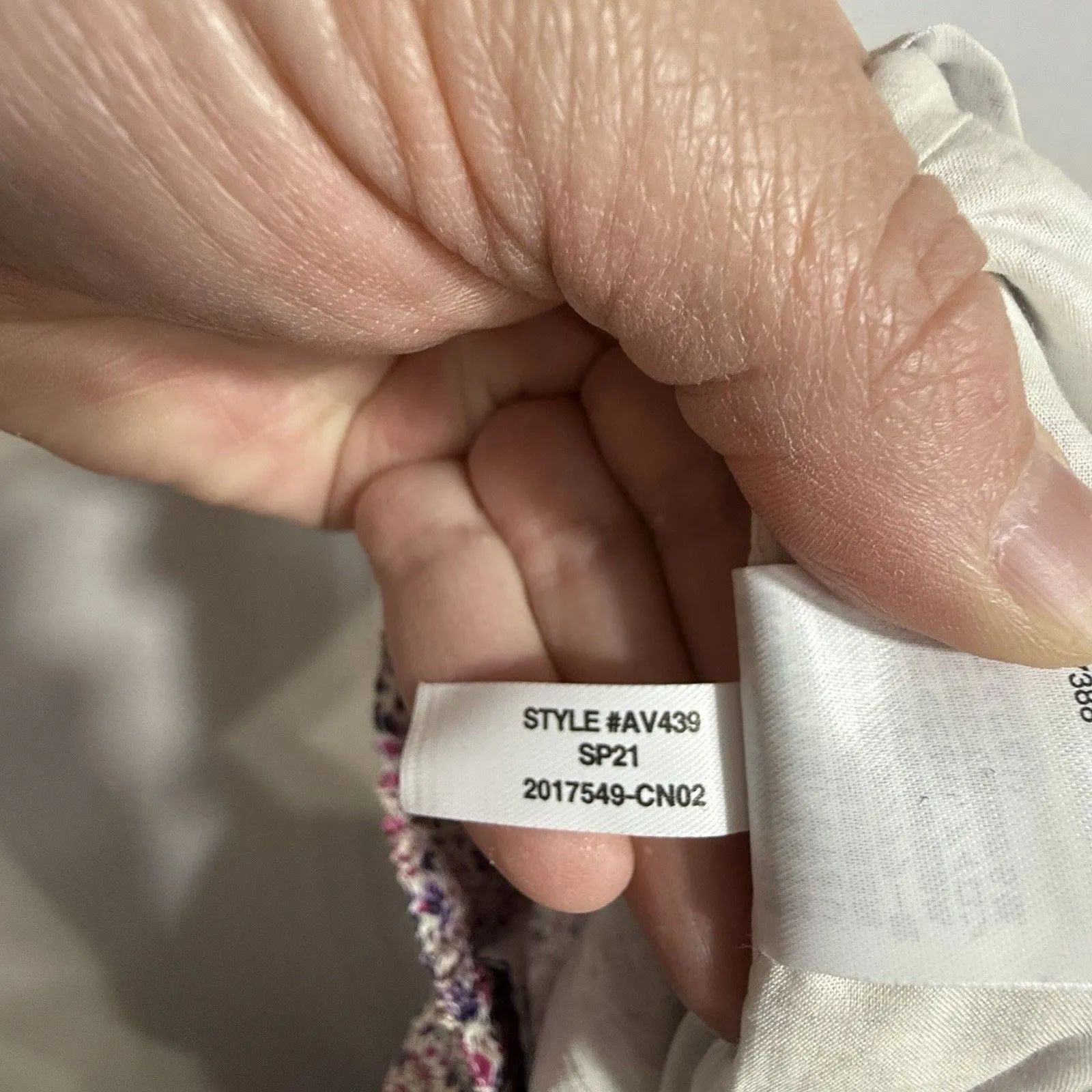 J.Crew x Liberty Phoebe Floral Pink Purple Pull On Crop Pant Womens Size 6 AV439 - Image 11