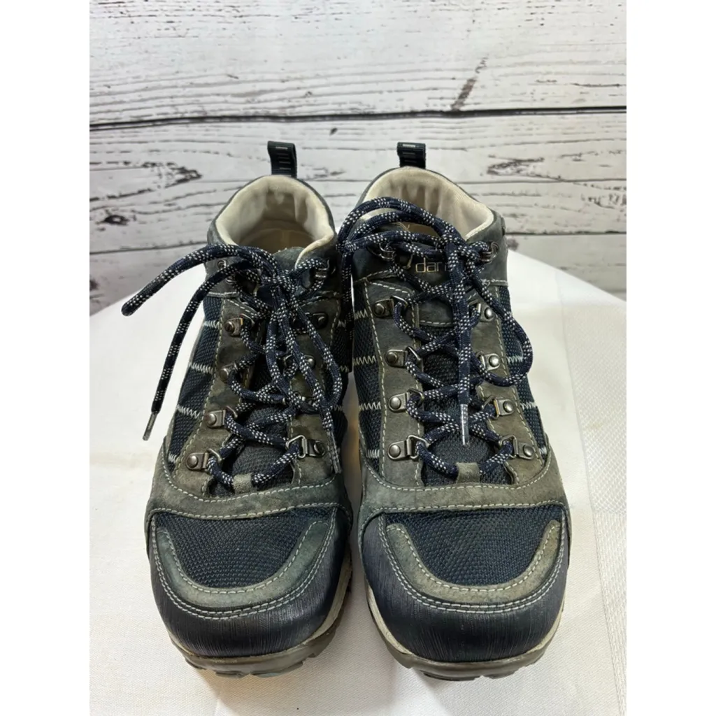 Women's Dansko Grey Dark Blue Hiking Boots US 9.5 - Image 2
