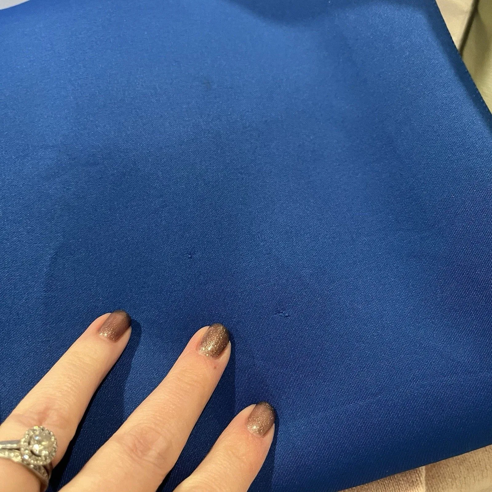 Hunter Bell Porter Dress Sleeveless Sheath Scuba Cut Out Bright Blue Size 2 - Image 10